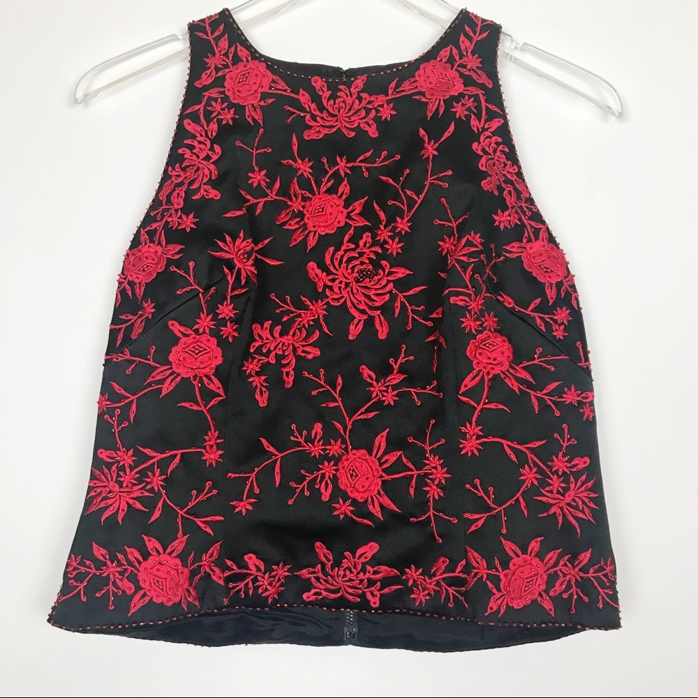 Vintage Beaded and Embroidered Blouse